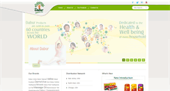 Desktop Screenshot of dabur-usa.com