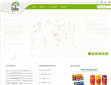 Tablet Screenshot of dabur-usa.com